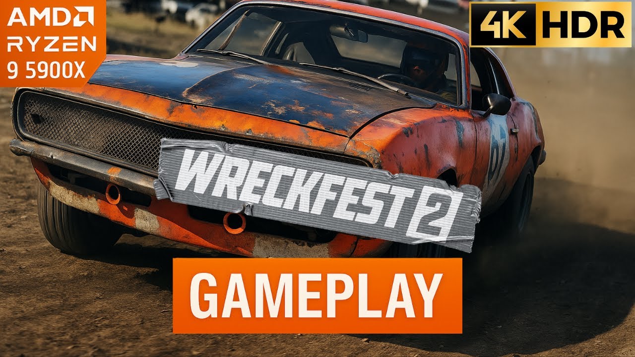 Wreckfest 2 Gameplay Walkthrough | Destruction Racing | No Commentary | 4K 60FPS