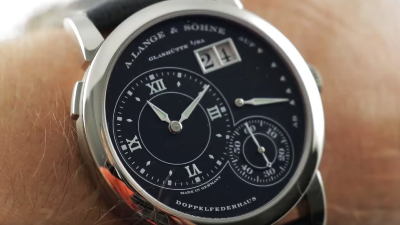 A. Lange & Sohne Lange 1 Luminous 101.029 Luxury Watch Review