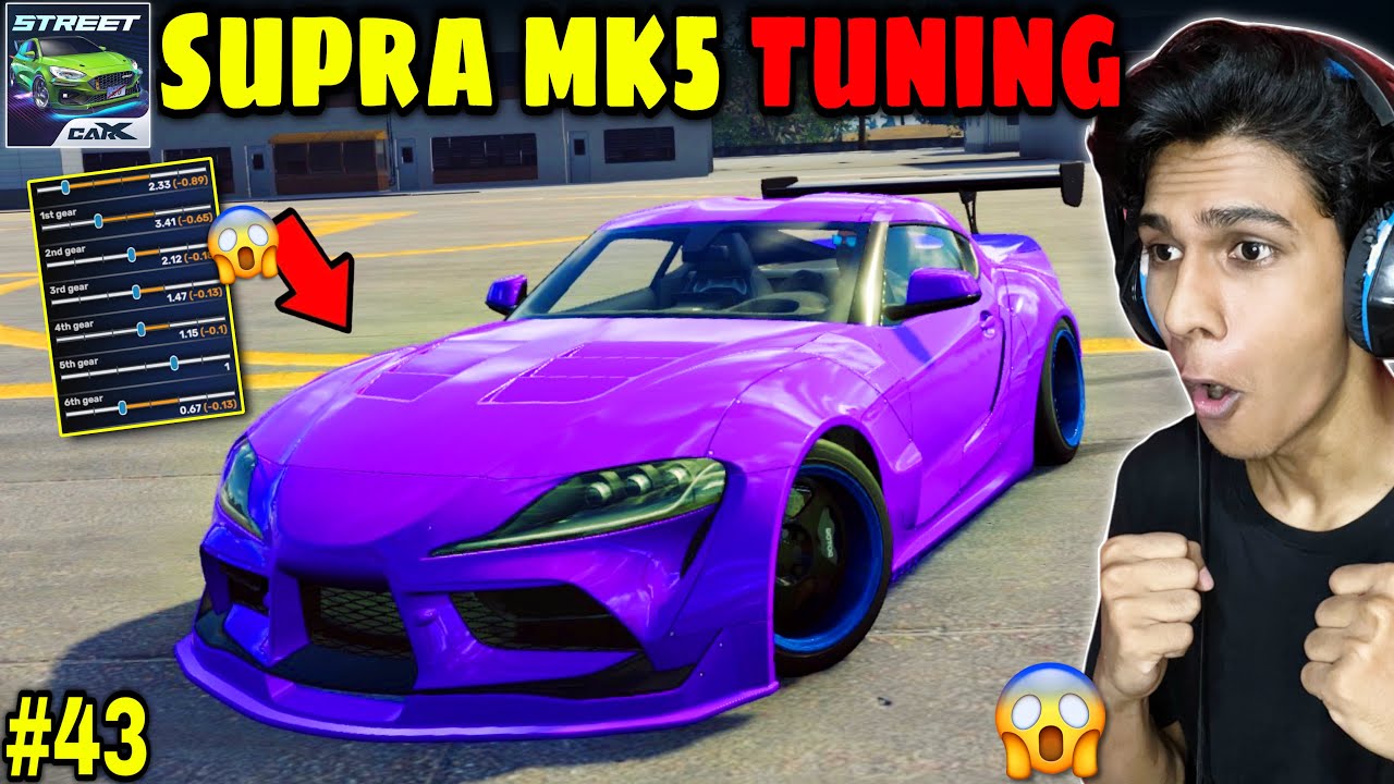 Supra Mk5 Best Tuning and Modifications 🤩 For Clubs 🔥 - CarX Street Gameplay in Hindi