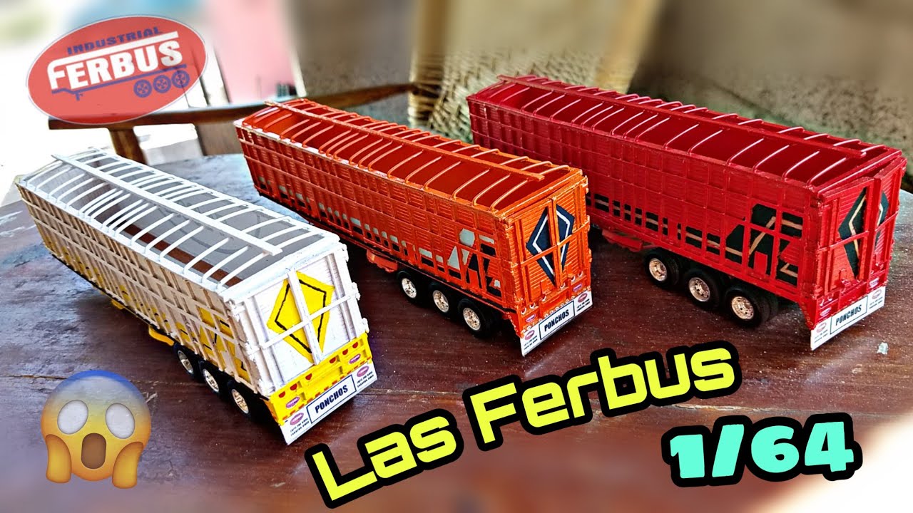 Jaulas Ferbus en escala 1/64