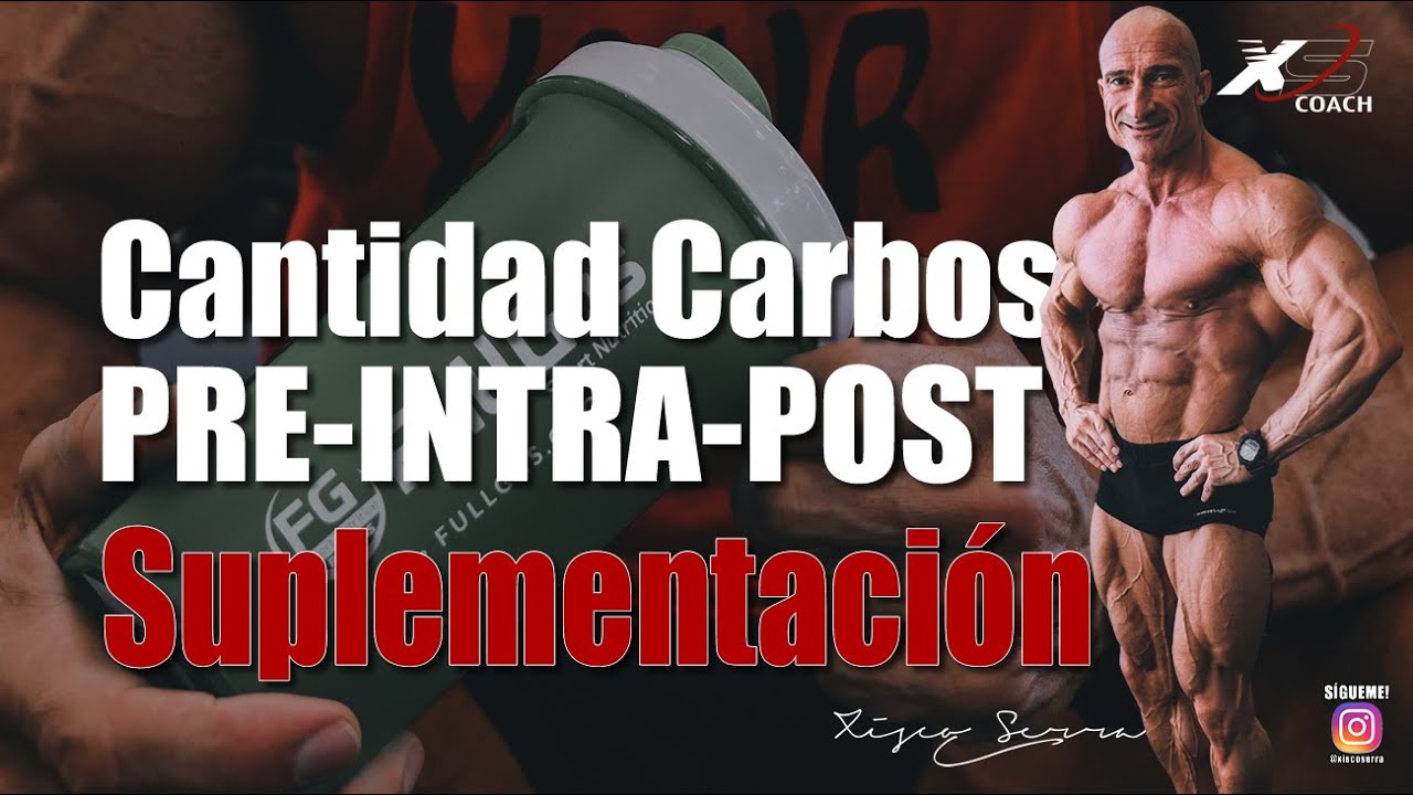 🍼Qué CANTIDAD de Carbos debo tomar Pre-Intra-Post entreno | Suplemetación🍼