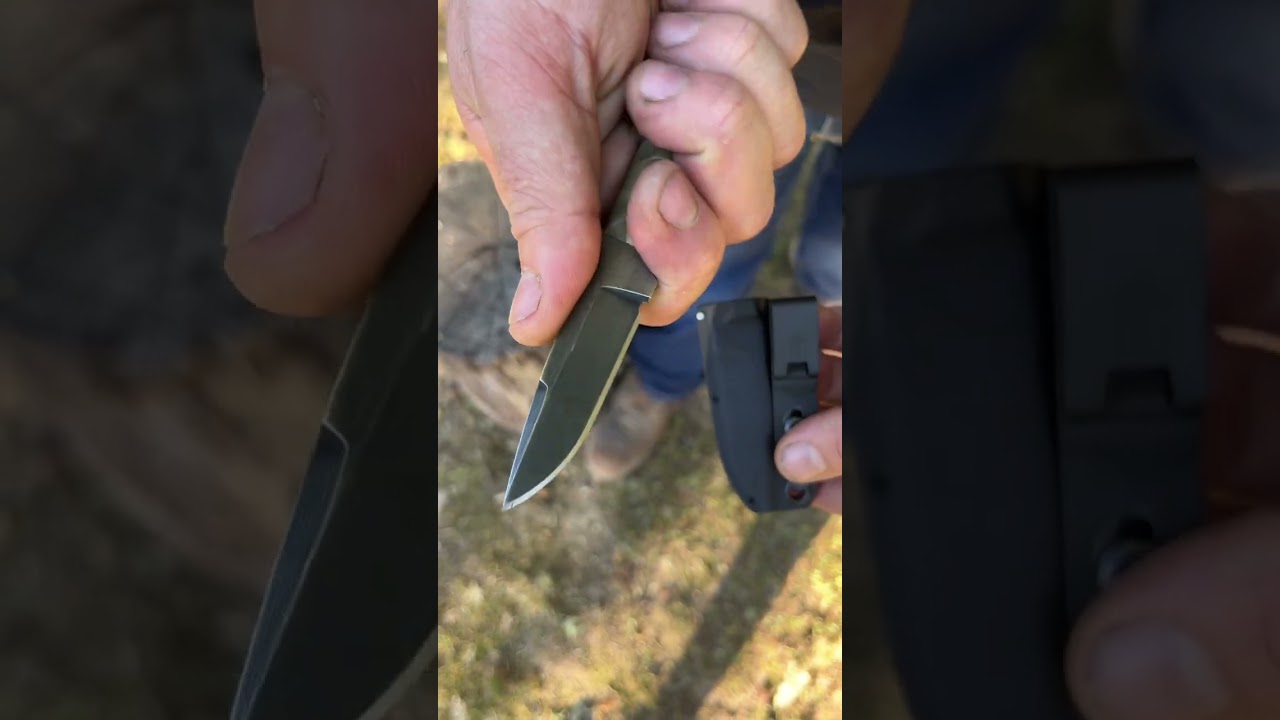 Small Pocket Fixed Blade EDC!!🔪#shorts #youtubeshorts #shortsvideo
