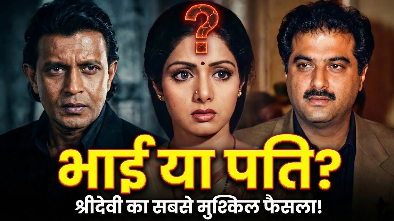 "भाई या पति? 😱 Sridevi ने Boney Kapoor को राखी क्यों बांधी? The Dark Truth!"