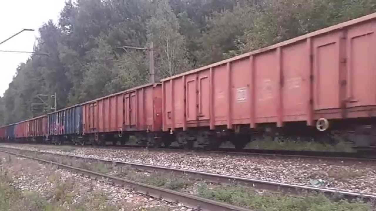 SIEMENS VECTRON ze składem Eaos-&oacute;w w kierunku Lublina przejeżdża nieopodal p.o. Rury 10.09.2014