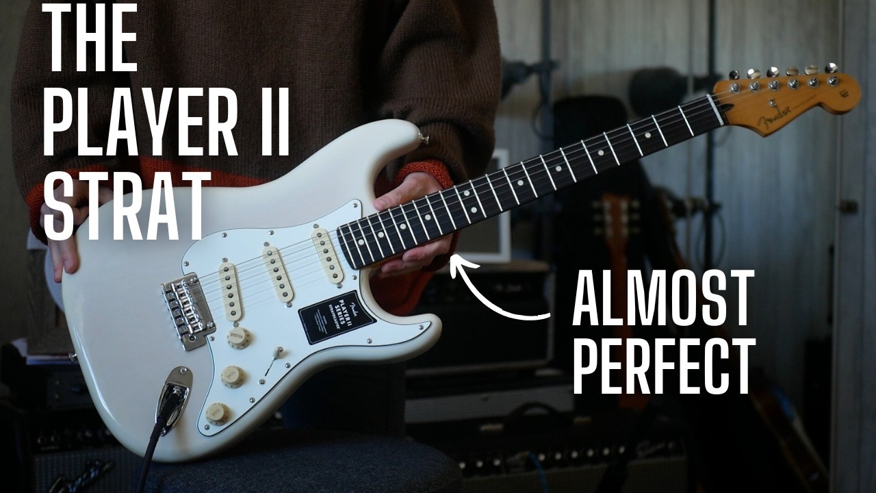 The Fender Player ii Strat is REALLY Impressive  - My Honest Thoughts After a Month