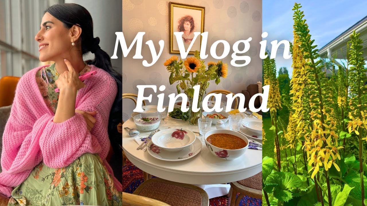 From Abu Dhabi to Finland - The Great Heat Escape | Finland VLOG