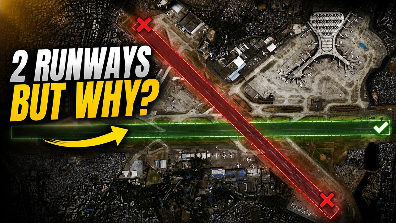 Why Mumbai's CSMIA Airport Uses Only ONE Runway?