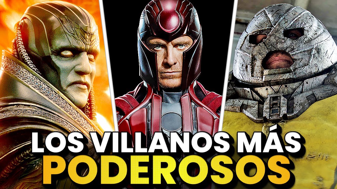 Los 10 VILLANOS de Los X-MEN Más Poderosos