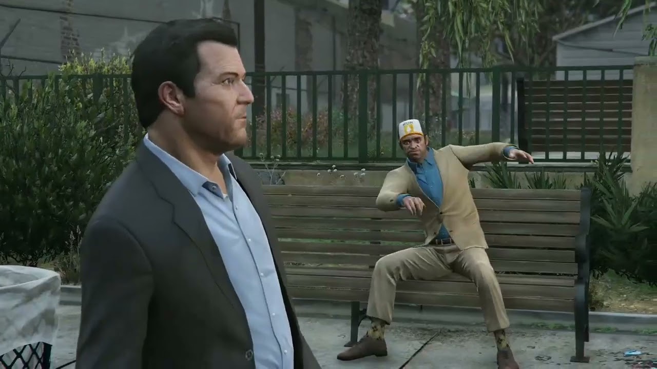 Asiendo misiones en GTA V 