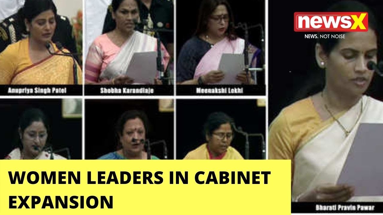 PM Modi&rsquo;s Cabinet Rejig | Women Leaders In Cabinet Expansion | NewsX