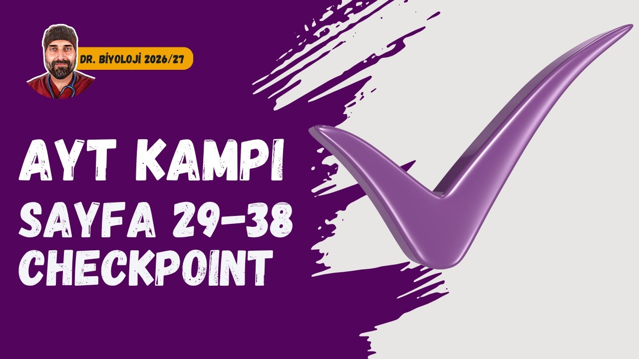 Duyu Organları Checkpoint | Dr. Biyoloji | Dönem 2026 - 2027