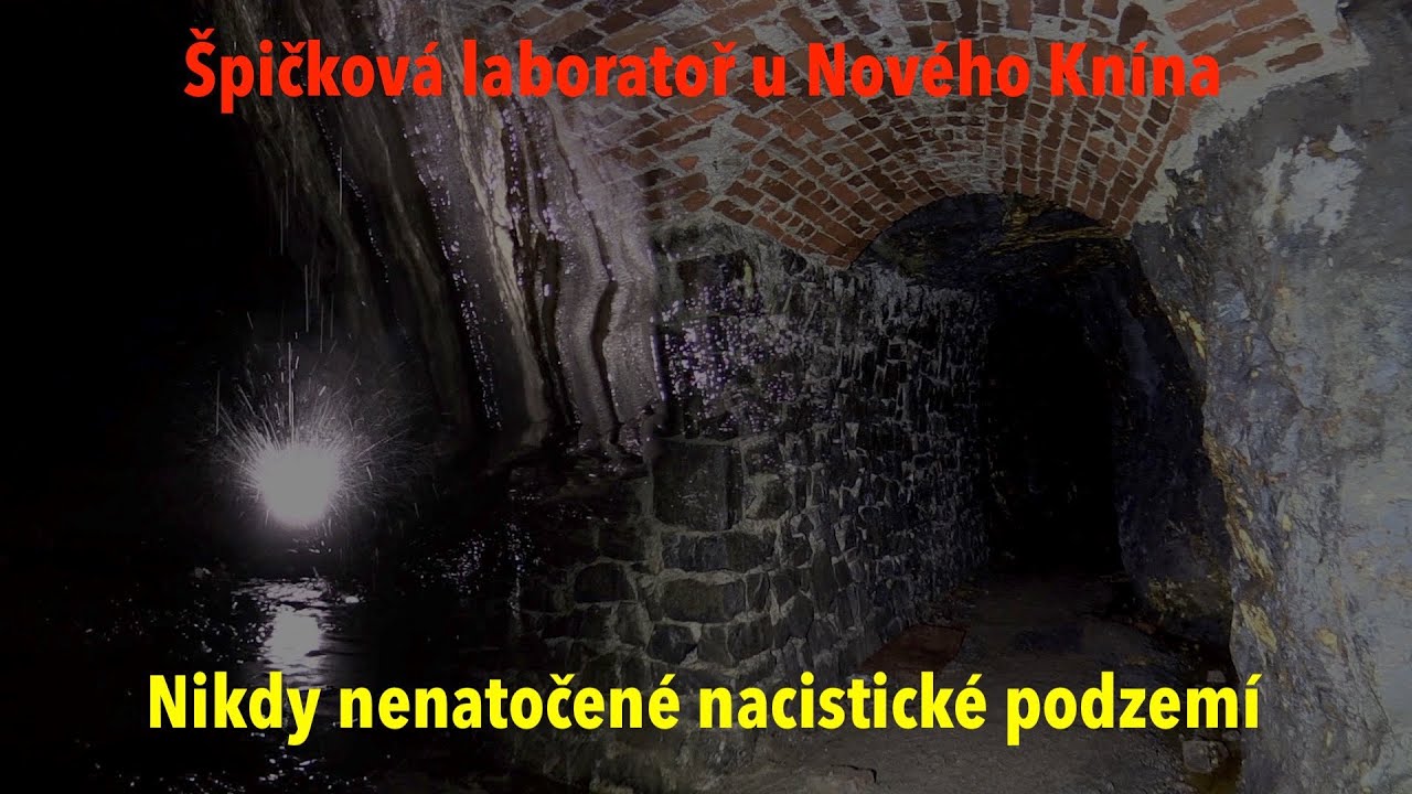 Nacistické podzemí u Nového Knína: První návštěva tajného komplexu a podivná válečná zazdívka