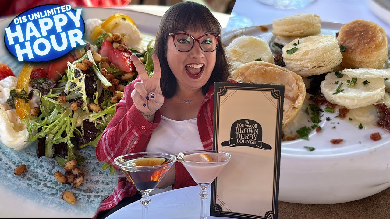 Hollywood Brown Derby Lounge Review at Disney's Hollywood Studios | DIS Unlimited Happy Hour