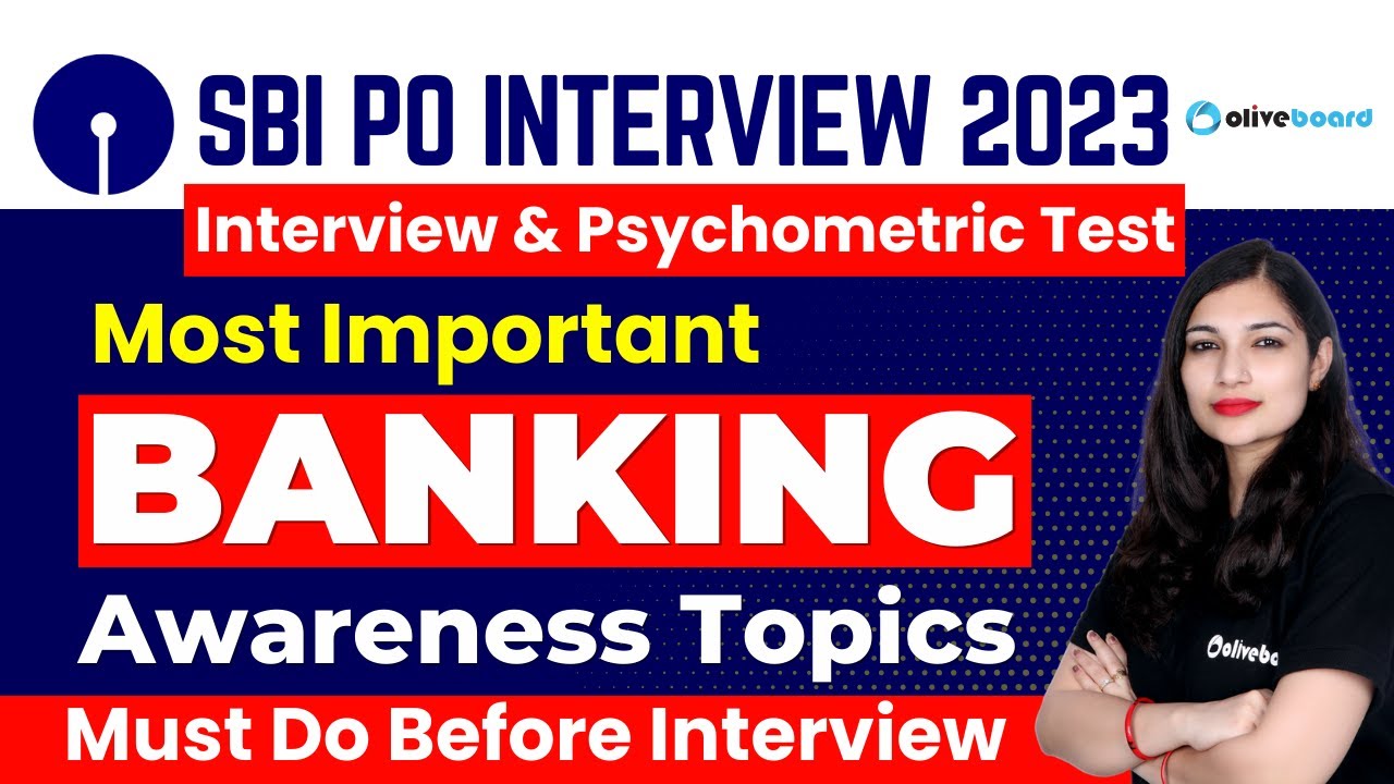 SBI PO Interview Preparation 2023 | SBI PO Interview Banking Awareness  | Must do Before Interview
