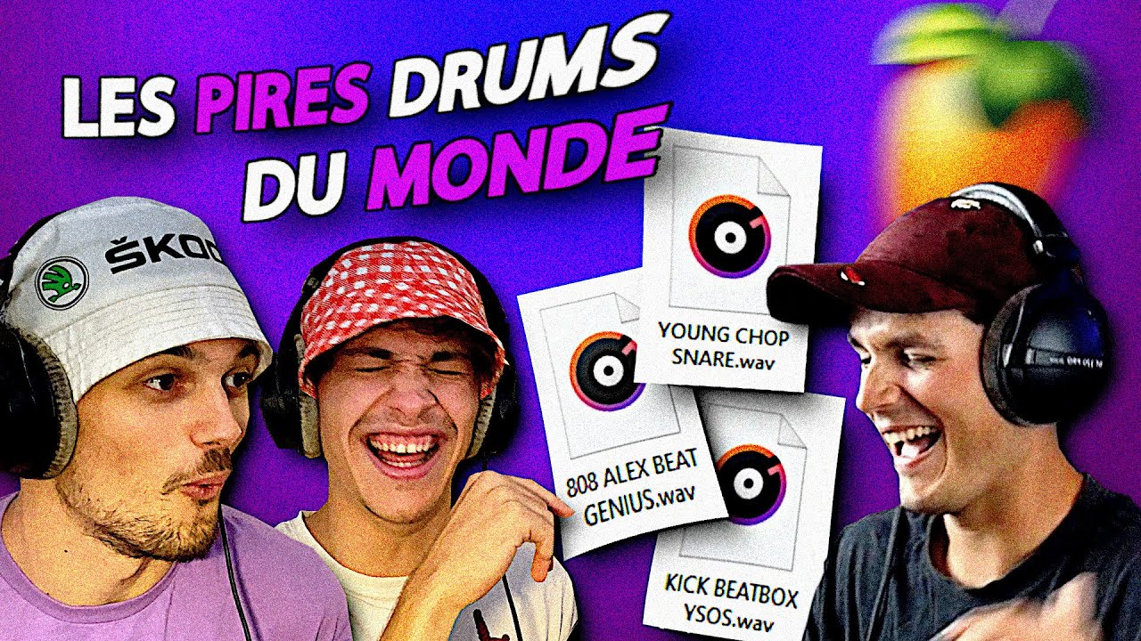 QUI AURA LES PIRES DRUMS ?! (notre prod est large mieux) Ft. Raven