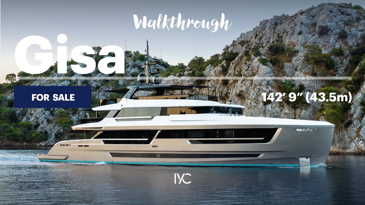 GISA | The walkthrough of the immaculate 143' (43.5m) Mengi Yay superyacht  | For sale with IYC