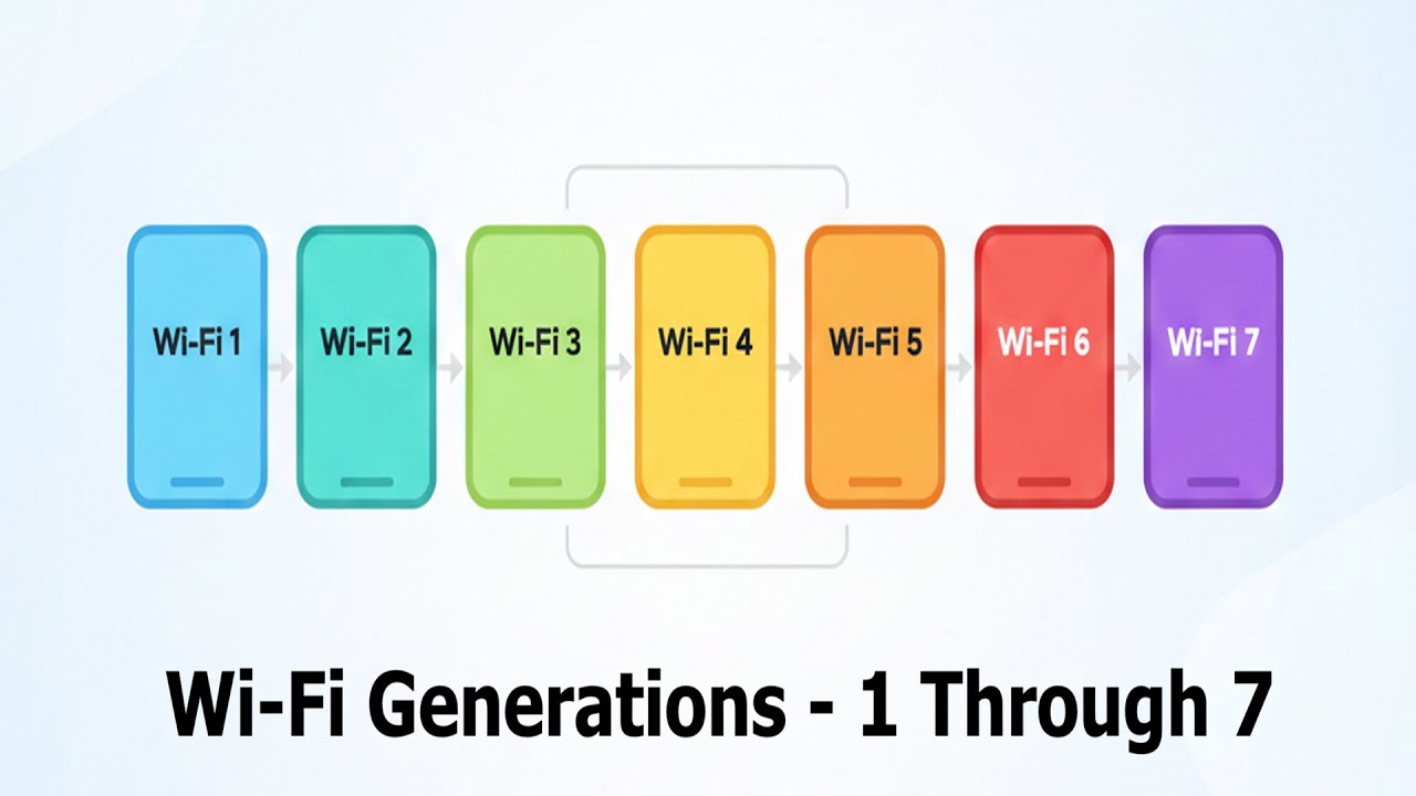 Введение в новые поколения Wi-Fi для всех | Изучение Wi-Fi | Видео 43 | @Insidewifi |