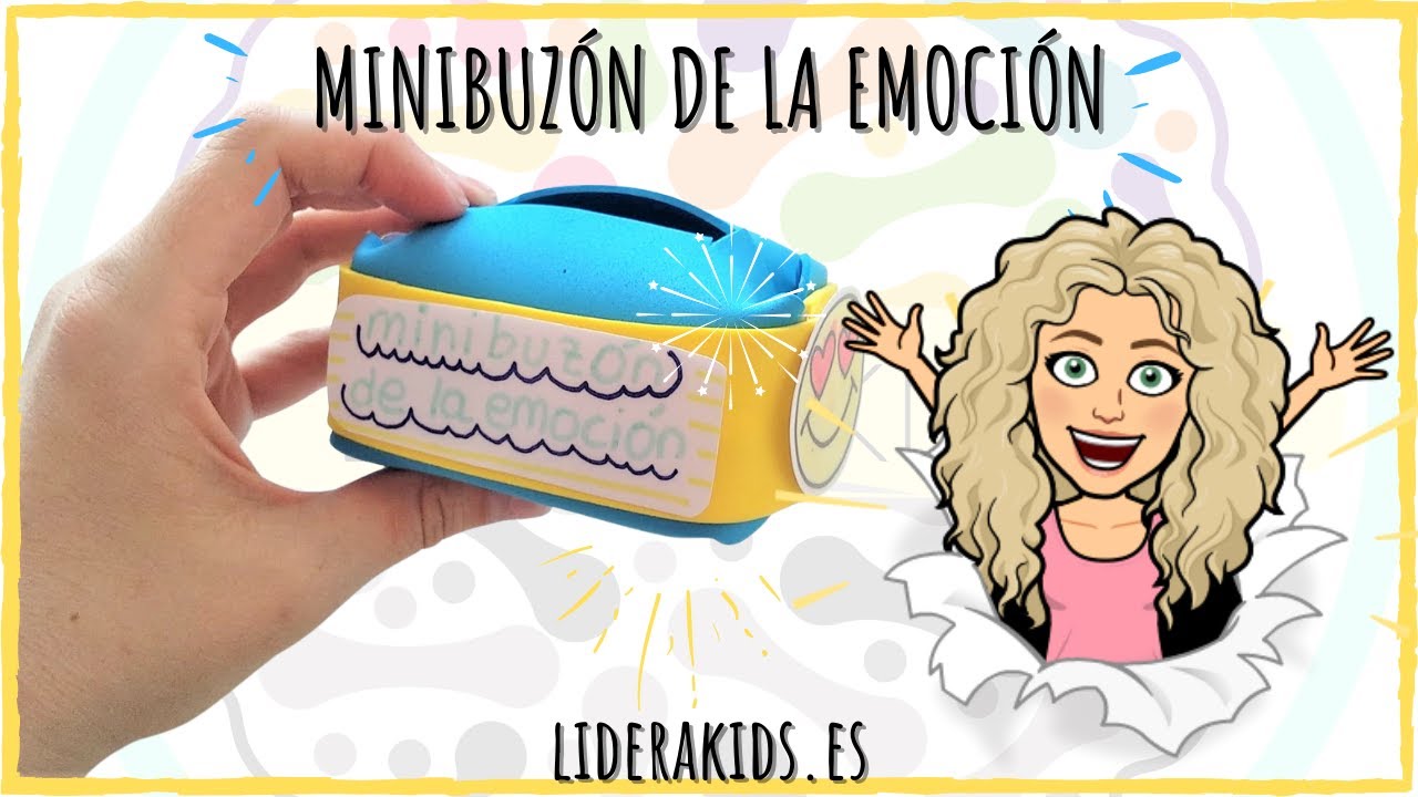 📮🎨BUZÓN/CAJITA de GOMA EVA para guardar tus EMOCIONES🧠♥