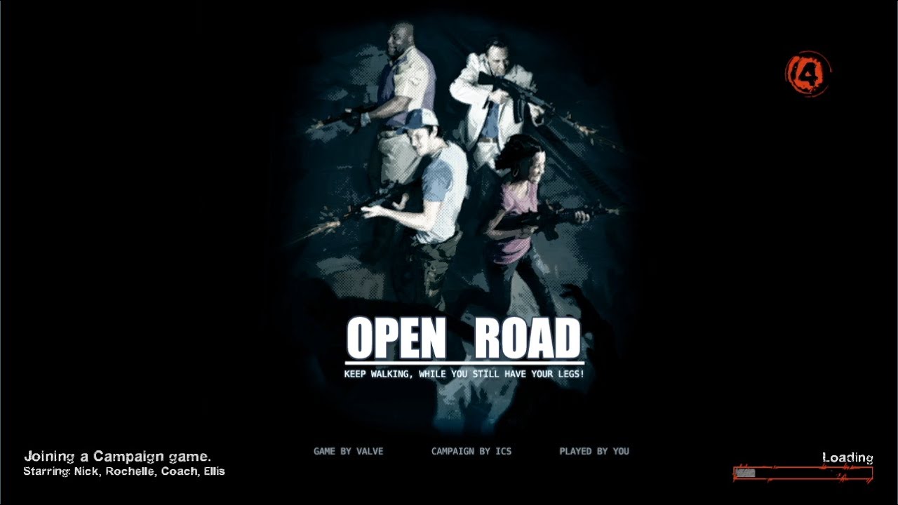 Left 4 Dead 2: Open Road (Custom Campaign Playthrough With 8 Survivors)