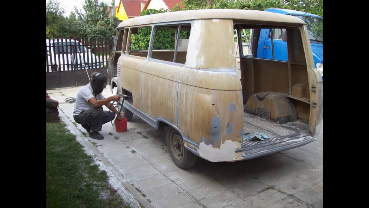 Barkas B1000 KB felújítás - II. rész