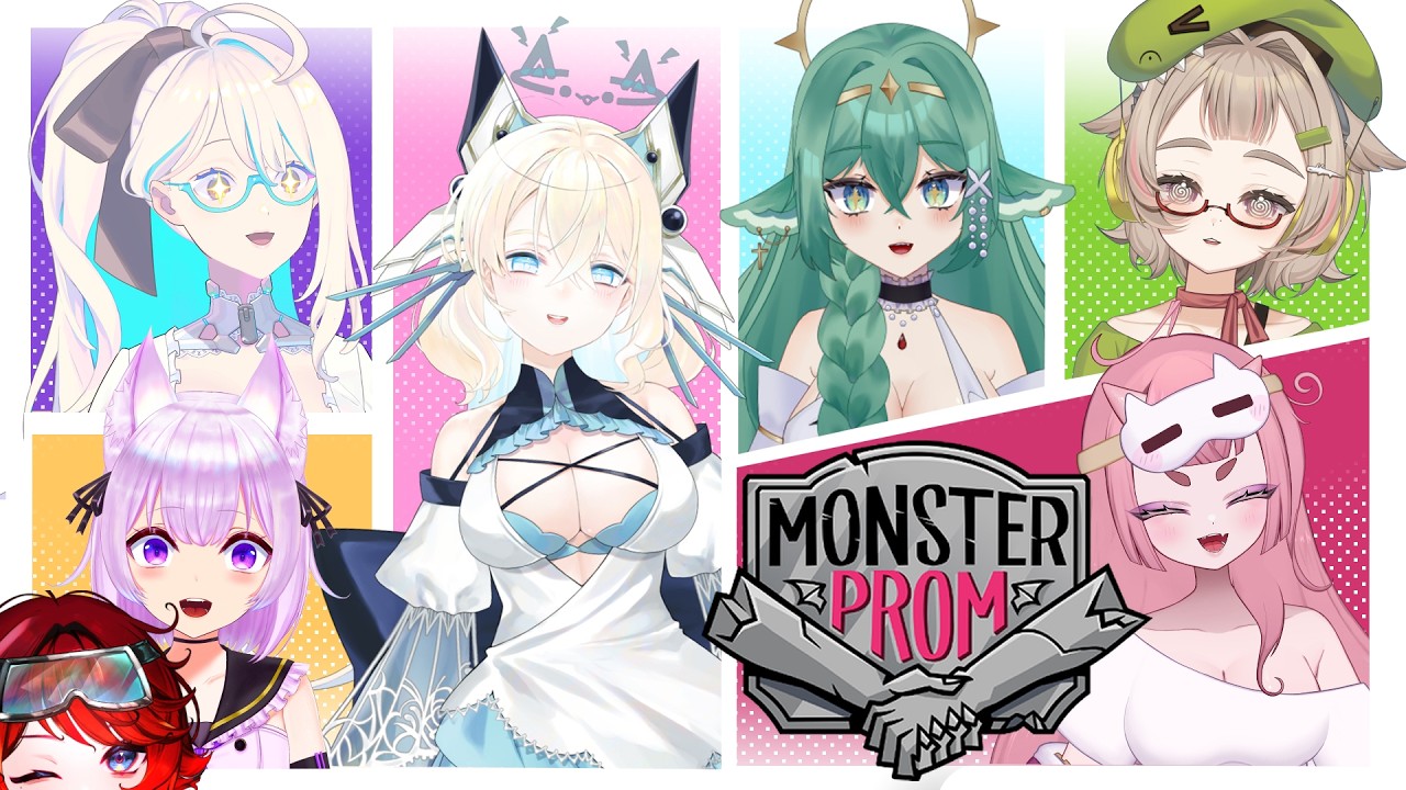 【Monster Prom】 yes we are playing this game with 7 people....
