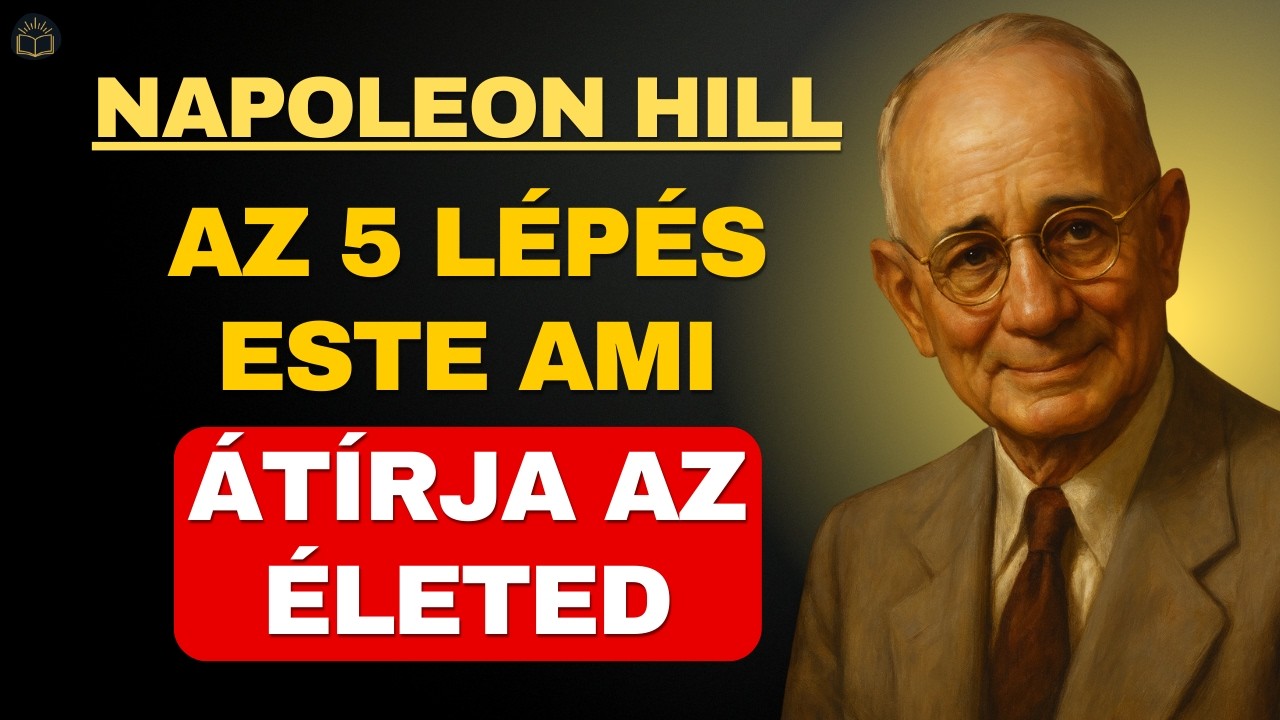 Az esti 5 lépés, ami csendben átírja a sorsodat | Napoleon Hill