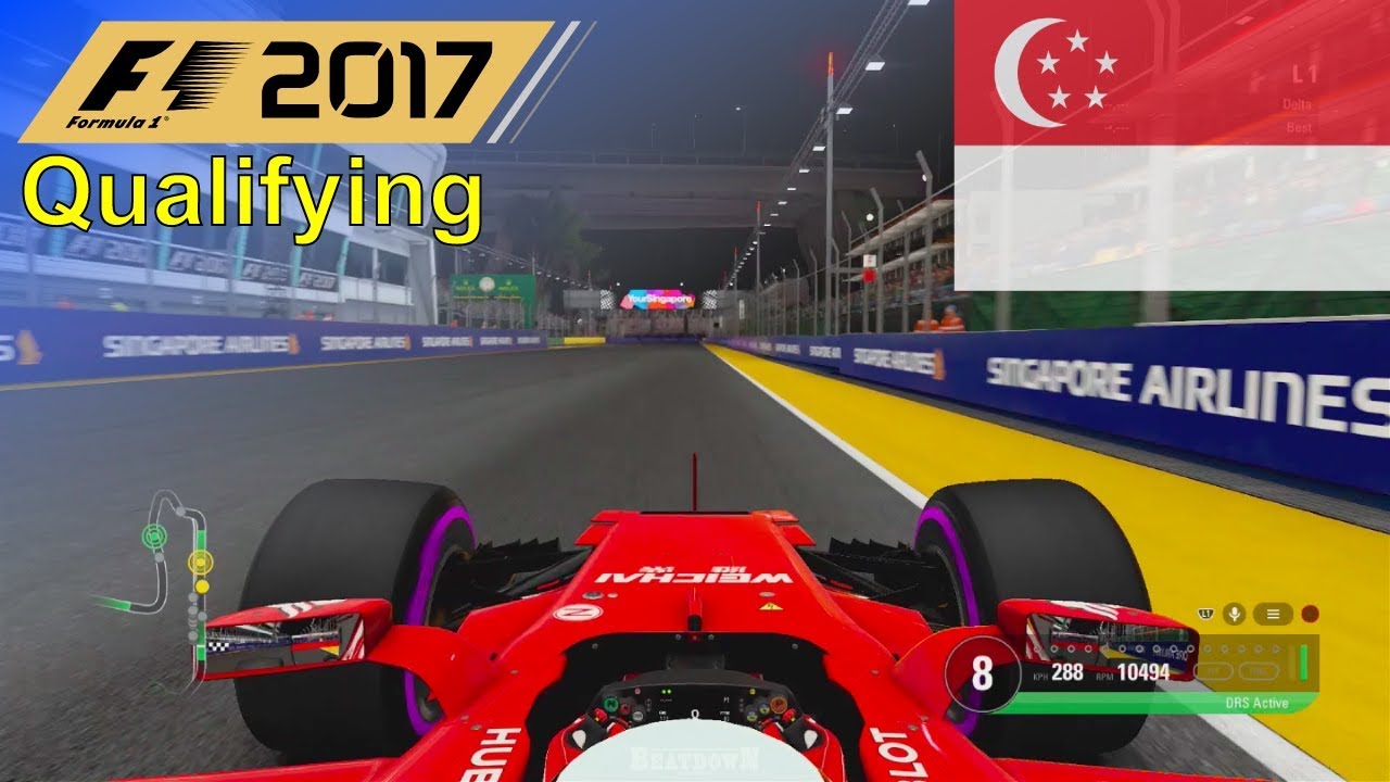 F1 2017 - Let's Make Giovinazzi World Champion #27: Singapore - Qualifying