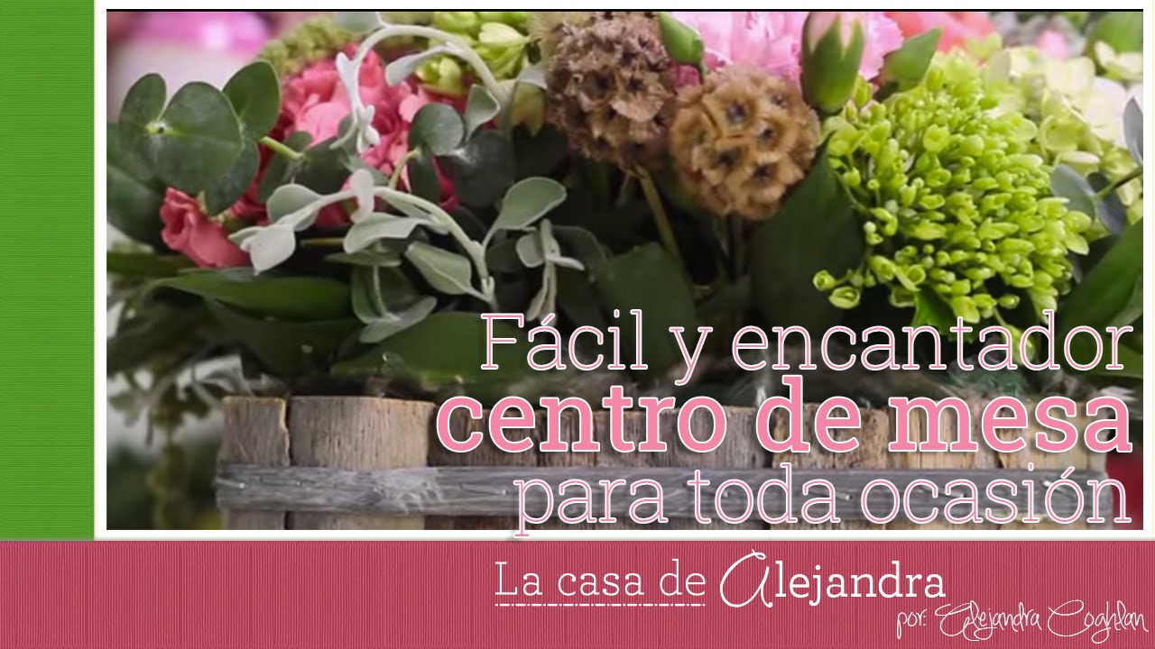 Easy and charming centerpiece for any occasion DIY Alejandra Coghlan