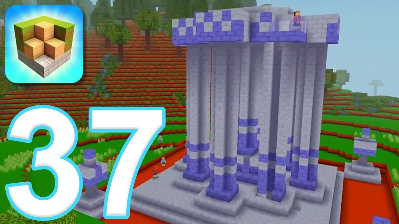 Block Craft 3D: City Building Simulator - Gameplay Walkthrough Part 37, Tholos (iOS)