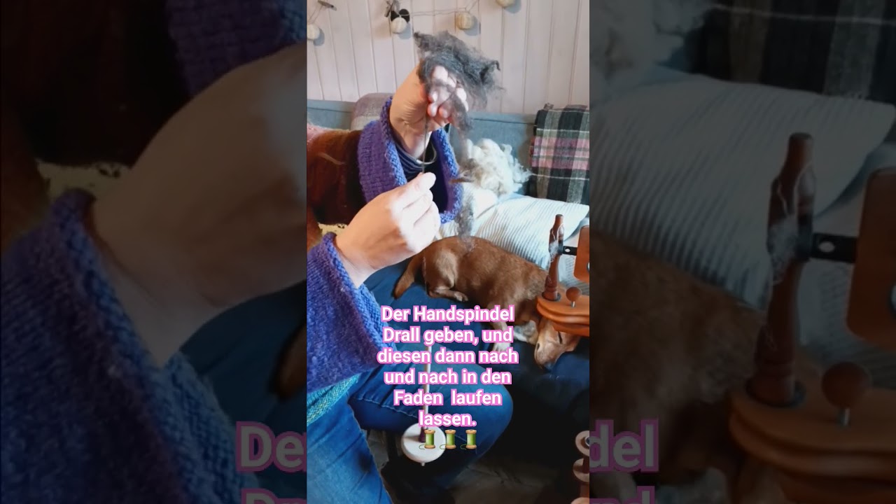 Wie geht Spinnen mit der Handspindel?