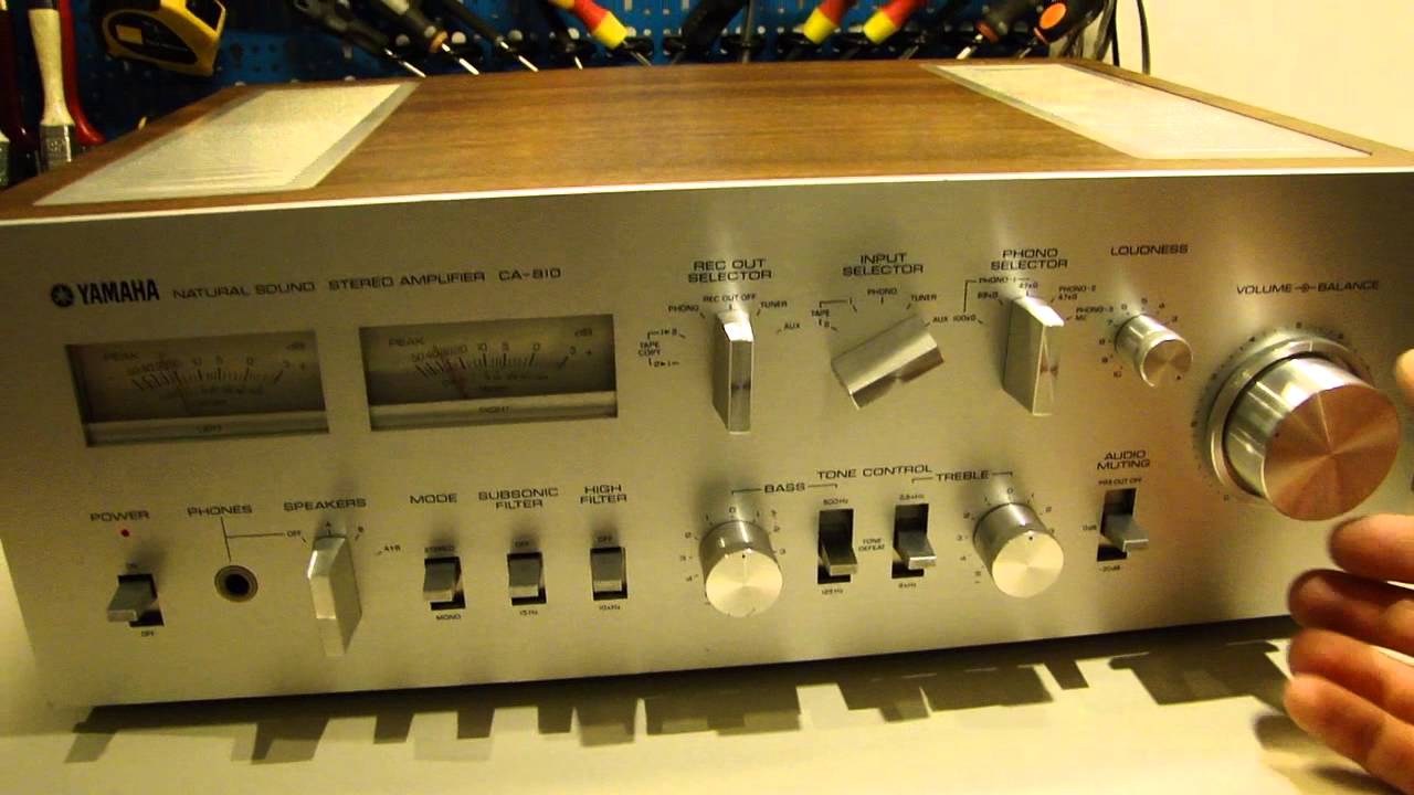 YAMAHA CA-810 TEST