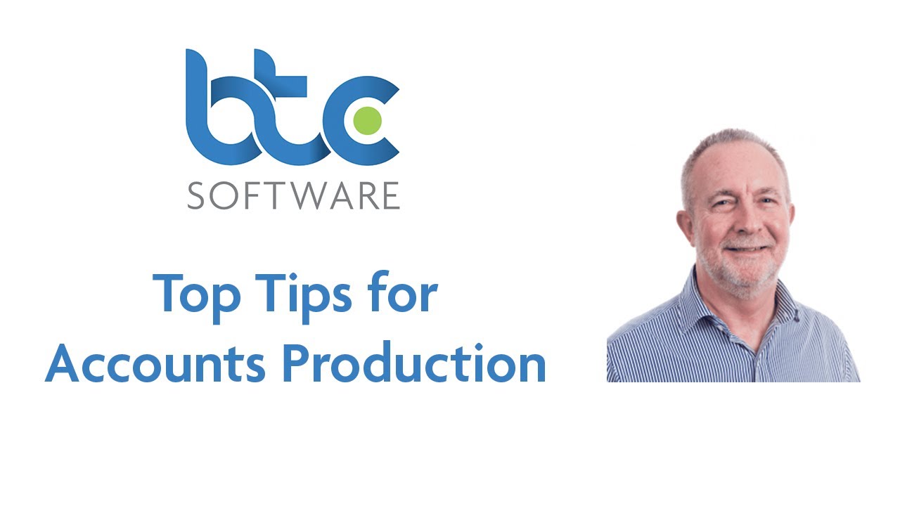BTCSoftware CFO Ian Katté’s Top Tips for Accounts Production