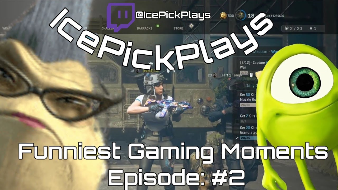 Funniest Gaming Moments #2 | IcePickPlays Compilation