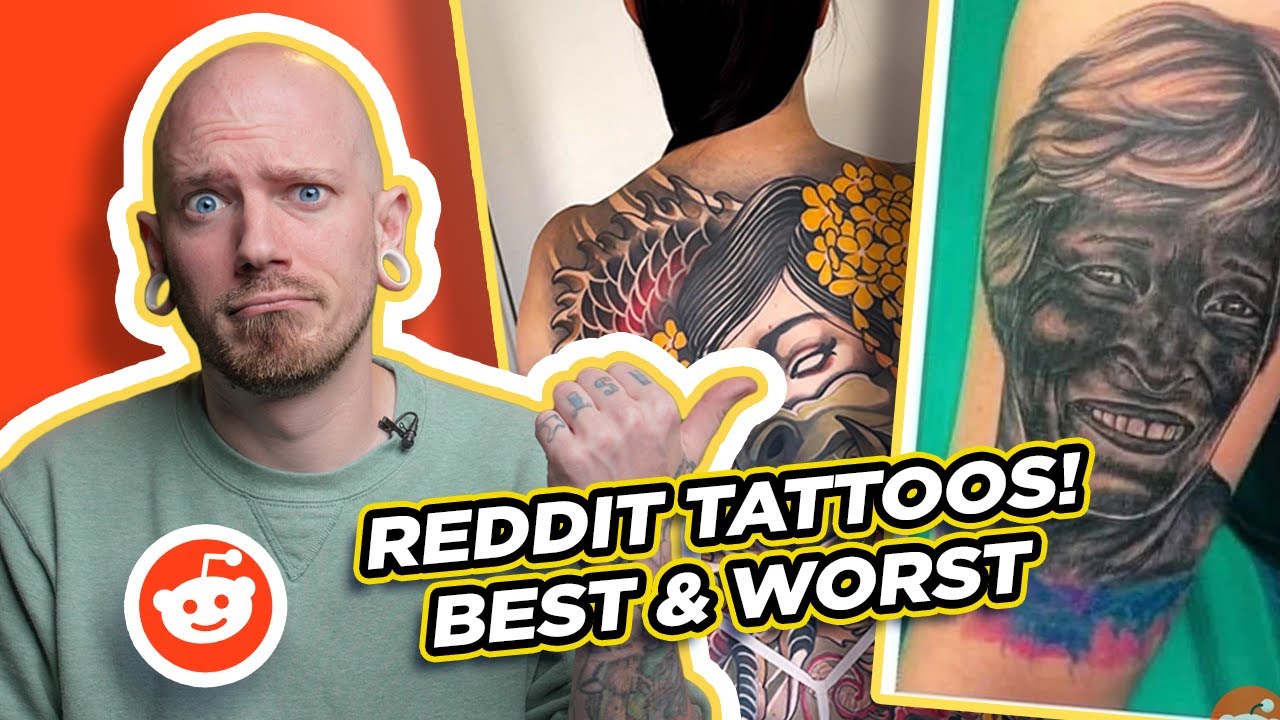 ЛУЧШИЕ И ХУДШИЕ ТАТУИРОВКИ НА REDDIT | Критика татуировок | Пони Лоусон