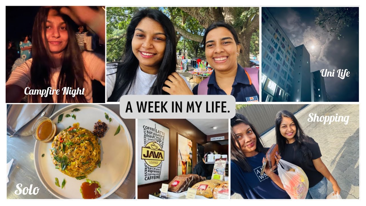 A week in my life ♥️| Last week of August | SLIIT එකේ වෙන දේවල් 🫨| Kandy 🍀| #fyp #sliit #sliitlife