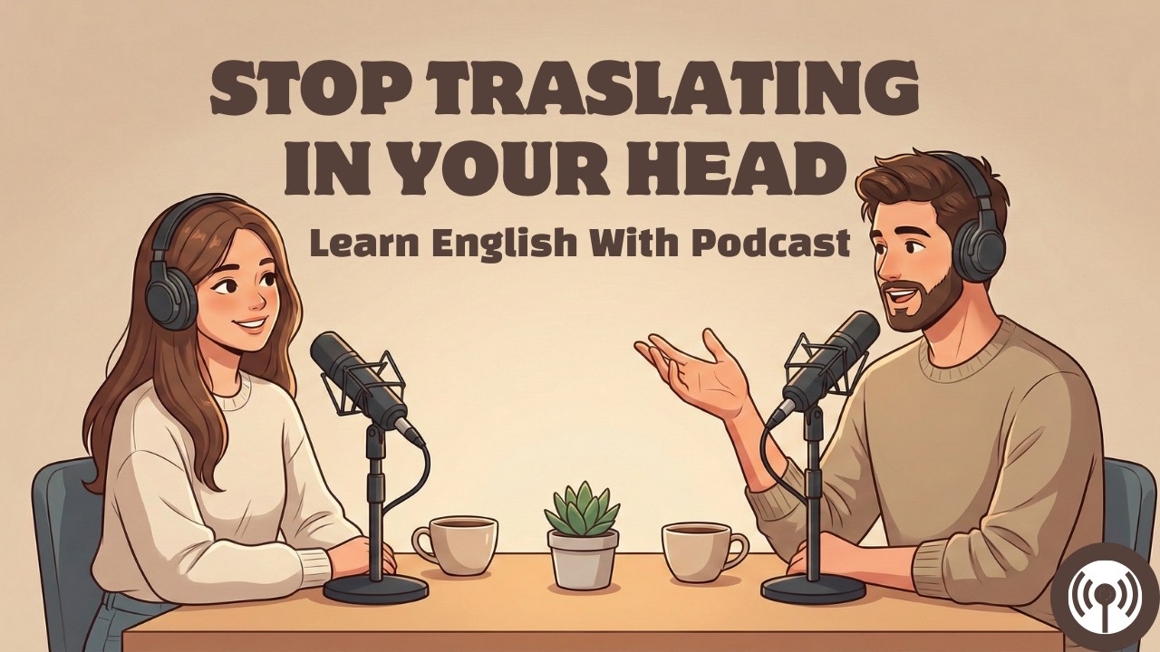 Learn English with Podcast | Why You Should Stop Translating in Your Head | Real Conversation