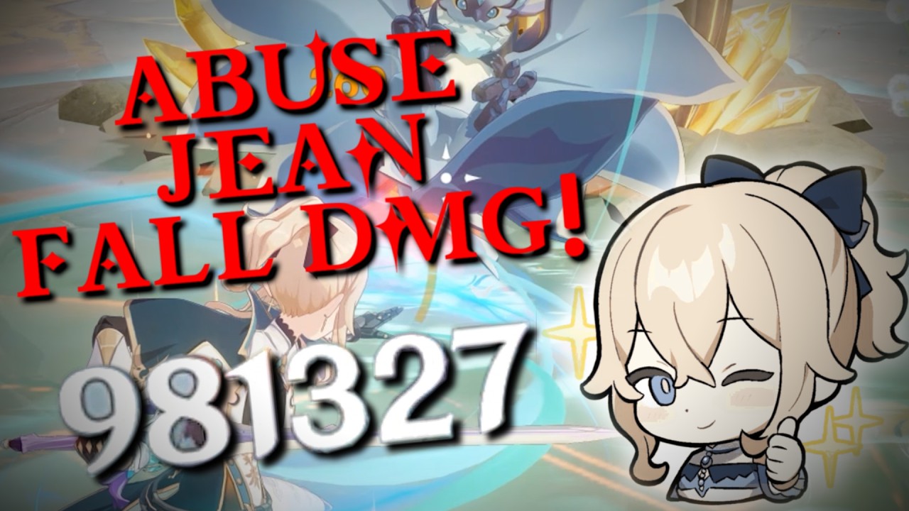 HOW TO USE JEAN FALL DAMAGE CHEESE STRAT | Genshin Impact 6.2 / Luna III Stygian Onslaught