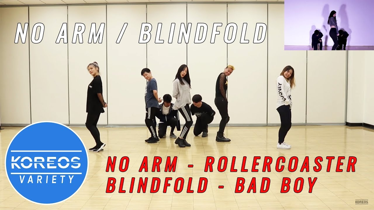 [Koreos Variety] S2 EP21 - No Arm CHUNG HA Roller Coaster + Blindfold Red Velvet Bad Boy