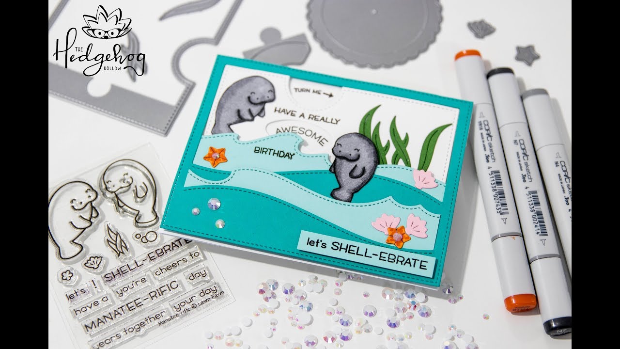 A Different way to use the Lawn Fawn Reveal Wheel Dies + New Release Close Up
