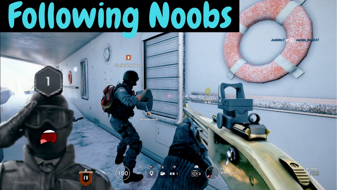 Noob Hunting #2 - Rainbow Six Siege