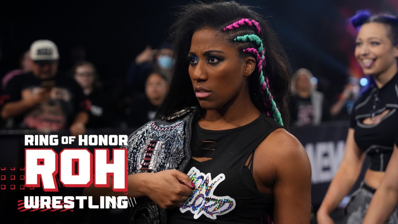 #ROH Women's World Champion Athena issues a challenge to Hyan and Maya World! | ROH TV 01/29/26