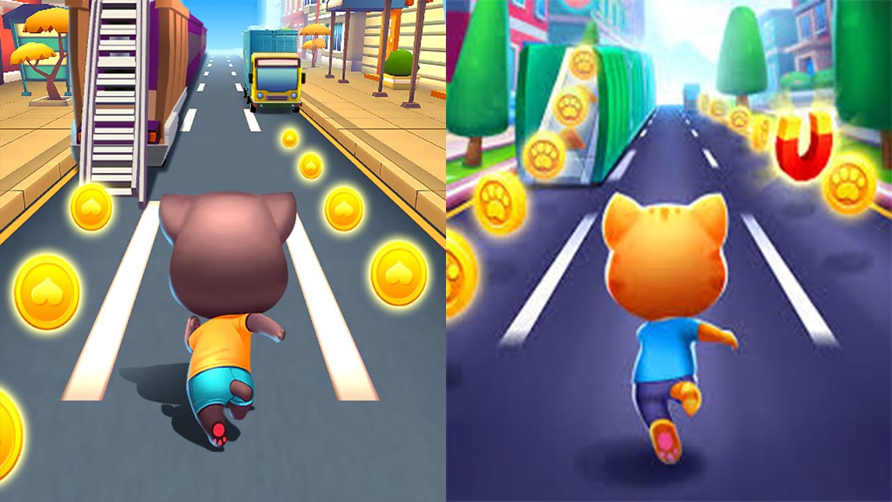 Cat Runner VS Running Pet  ✨💎✨All Levels Gameplay Android, ios (Part 225)