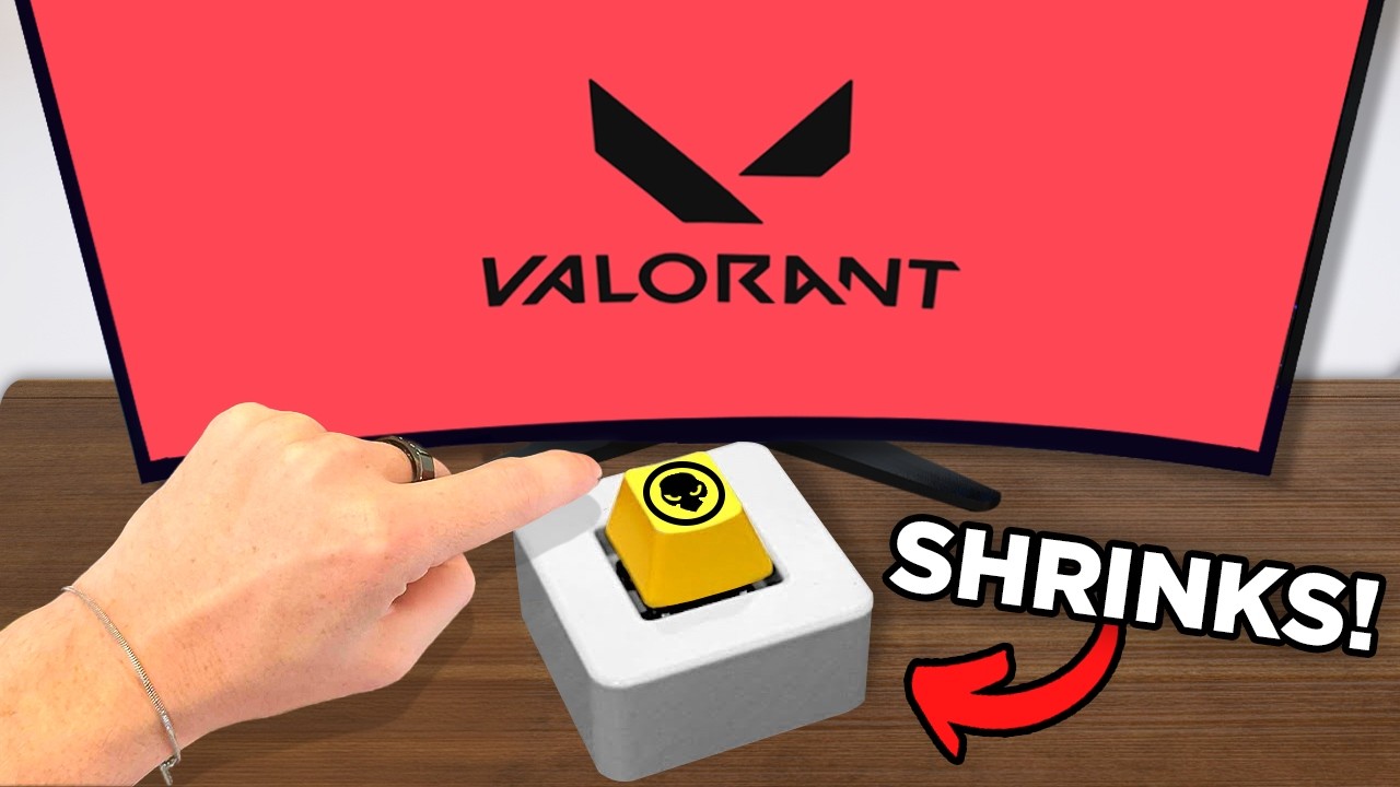Everytime I LOSE, My Keyboard SHRINKS!