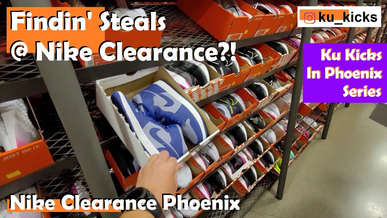 Lookin' For Steals @ Nike Clearance Phoenix... Any Better Than Typical Nike Outlet??