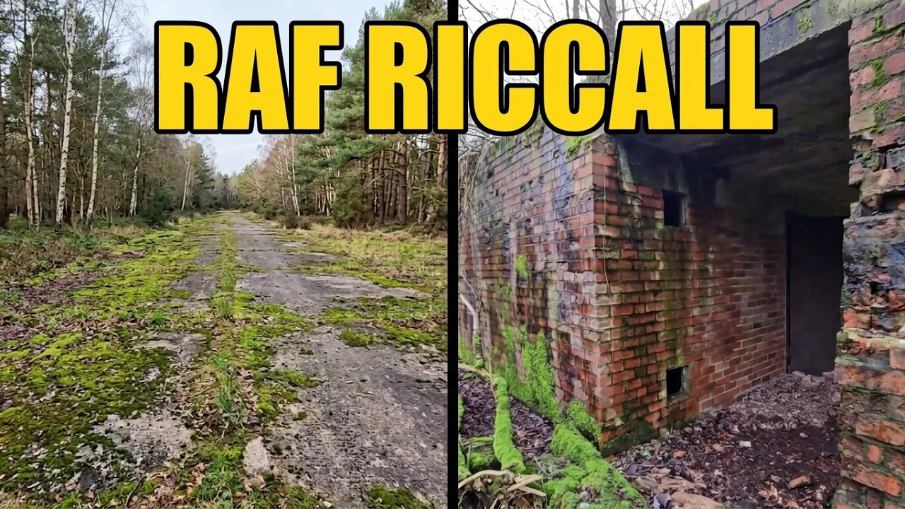 Exploring the WWII Ghost Runways of RAF Riccall | Skipwith Common (Day 5 County Bingo)