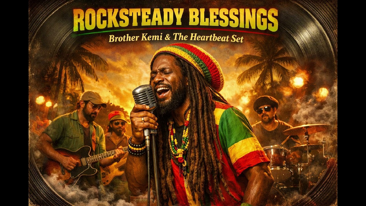 Roots Reggae Vibes [1977] BROTHER KEMI & THE HEARTBEAT SET -(Unrealeased Album) Rocksteady Blessings