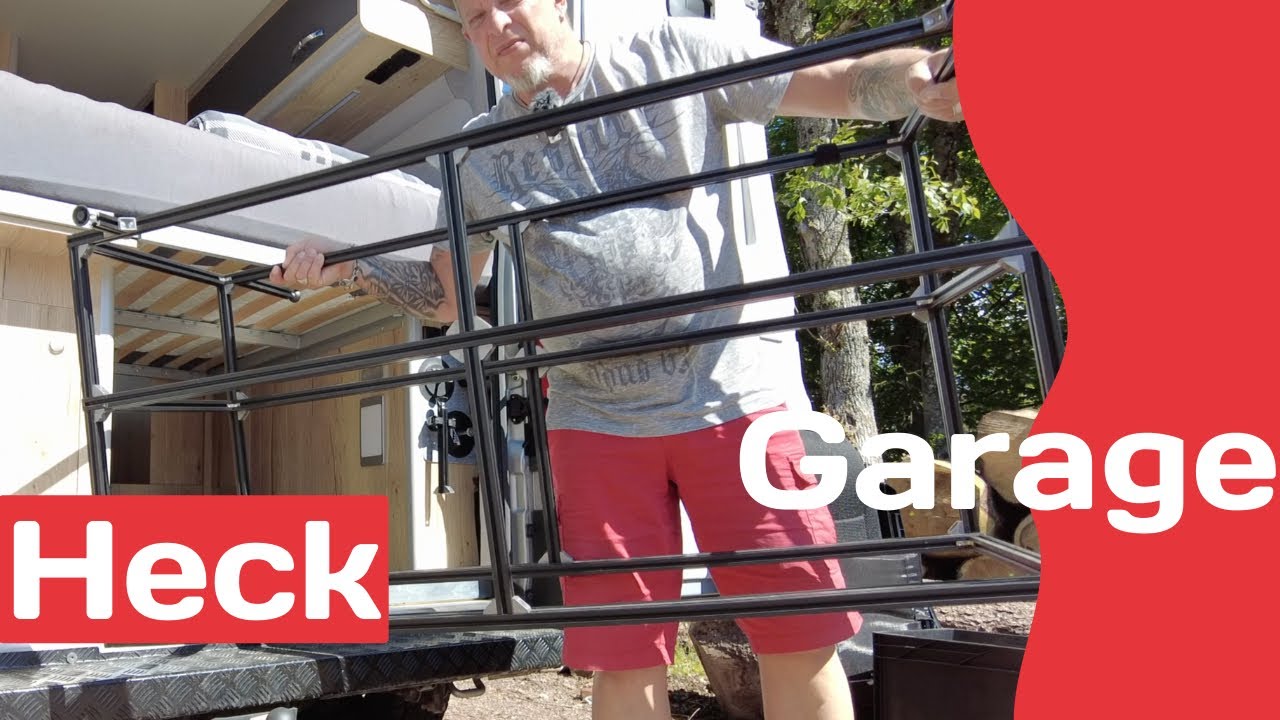 Meine Lösung für die Heckgarage im Kastenwagen Camper