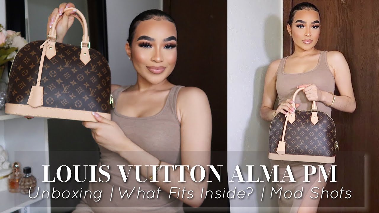 Распаковка и обзор Louis Vuitton Alma PM 🤎