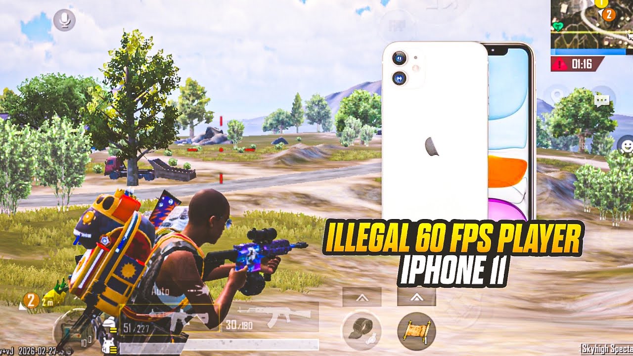 ILLEGAL 60 FPS PLAYER 🔱 IPHONE 11
