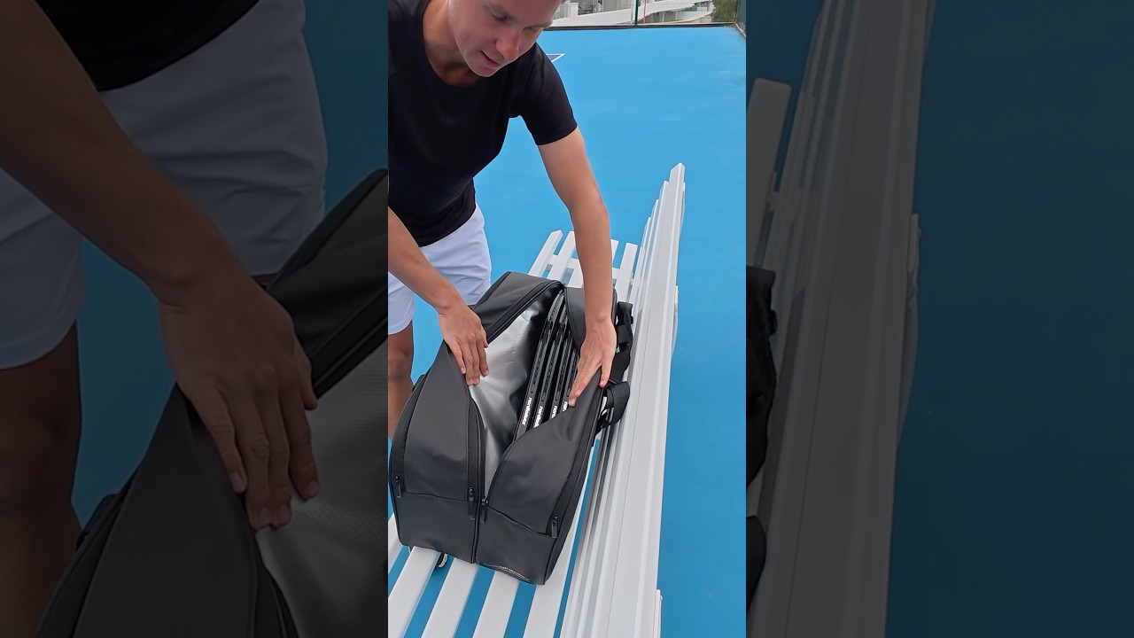 Nordicdots Tennis Duffel Bag 10, back in stock. #tennis #tennisbag #tennisequipment #tennisplayer